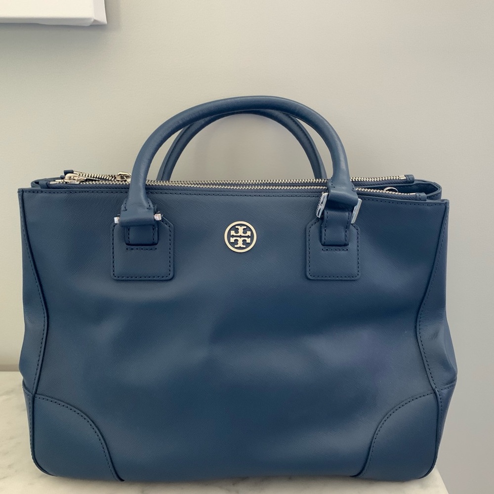 Tory Burch Robinson Double-Zip Purse